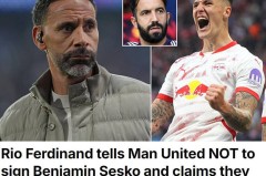 里奥：曼联不应该去买塞什科 真有这笔钱 就去买巴莱巴